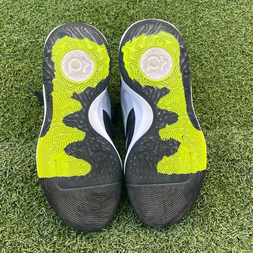 Nike KD Trey 5 X Black Volt White Sneakers with Neon Accents